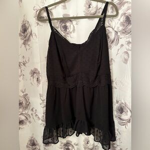 Torrid size 2 black tank top